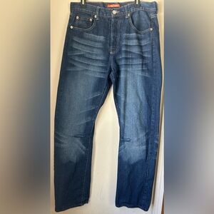 Ed Hardy Dark Blue Straight Jeans